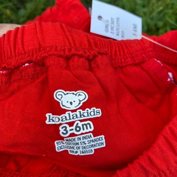 NWT Koala Baby First Fourth of July Bodysuit & Shorts Set (Size 3-6 Months) - Picture 6 of 7